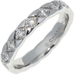 Chanel K18WG Coco Crush Marriage Ring J11871